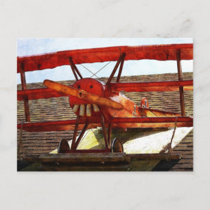 Cartão Postal Avião Vintage de Shirley Taylor
