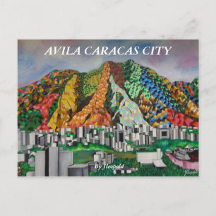 CARTÃO POSTAL AVILA MELANGE CARACAS