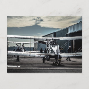 Cartão Postal Aviões