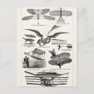 Cartão Postal Aviões Vintage Aviões Aviões Aviões Aviões Aviões