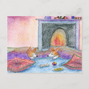 Cartão Postal Avise-nos quando aparecer o primavera