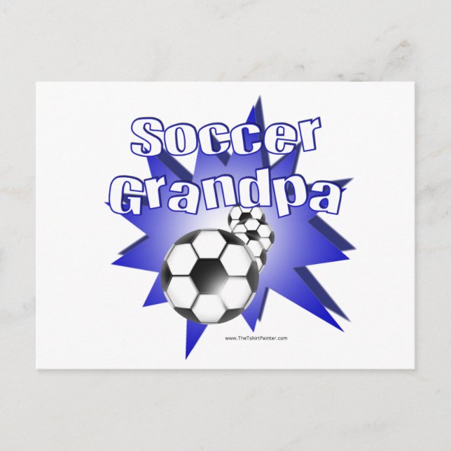 Cartão Postal Avô de Futebol (Frente)
