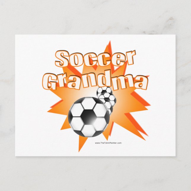 Cartão Postal Avó do Futebol (Frente)
