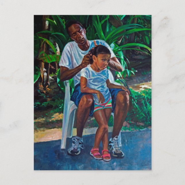 Cartão Postal Avô e criança 2010 (Frente)