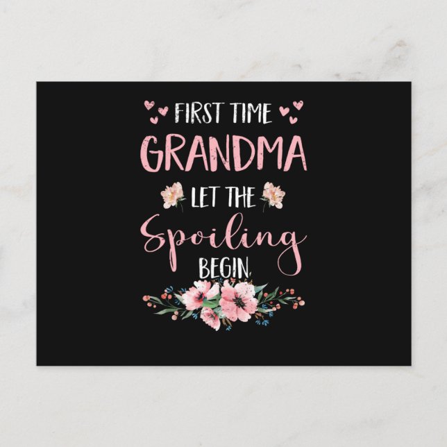 Cartão Postal Avós a serem Avós Excelente Vovó (Frente)