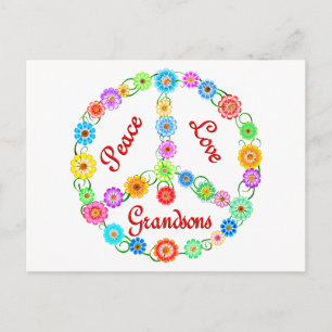 Cartão Postal Avós do Amor pela Paz