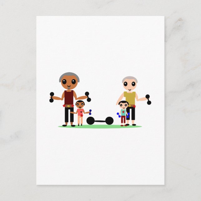 Cartão Postal Avós podem levantar (Frente)