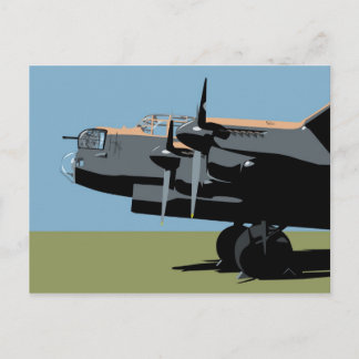 Cartão Postal Avro Lancaster Bomber