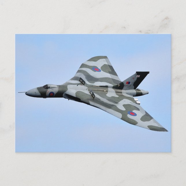 Cartão Postal Avro Vulcan B.2 (Frente)