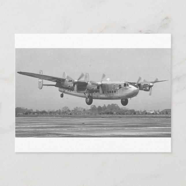 Cartão Postal Avro York (Frente)