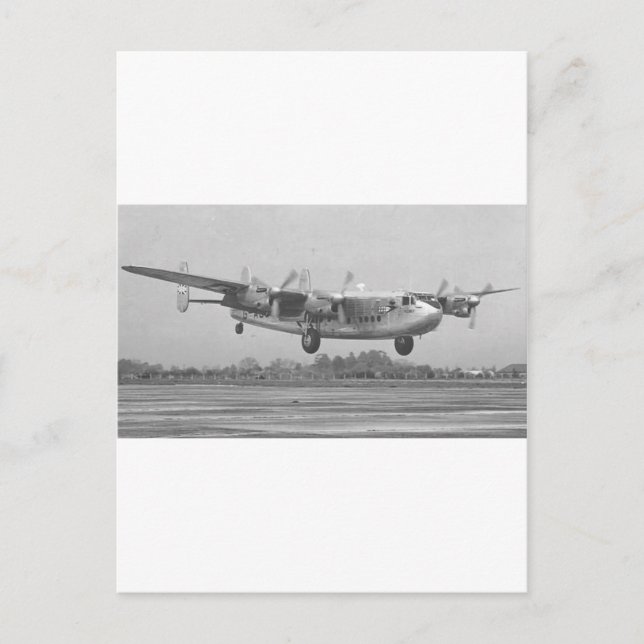 Cartão Postal Avro York (Frente)