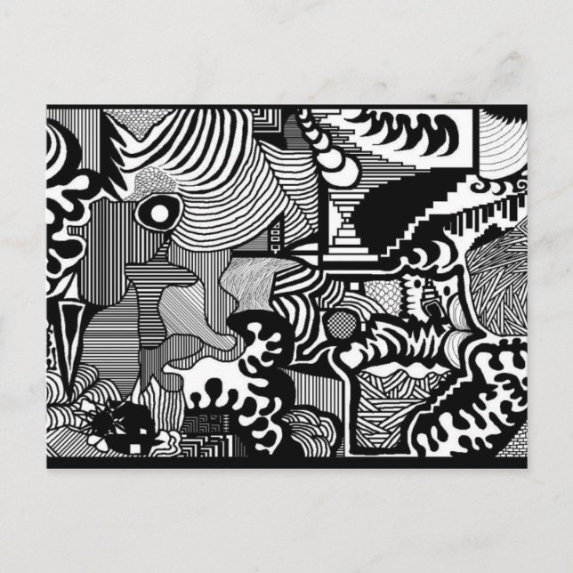 Cartão Postal ax ming Arts (Frente)
