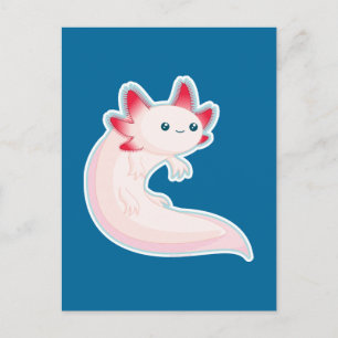 Cartão Postal Axolotl