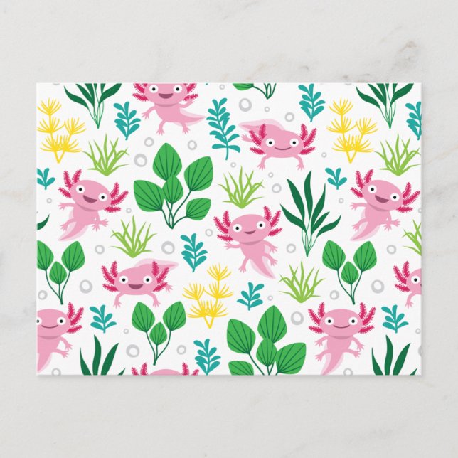 Cartão Postal Axolotl (Frente)