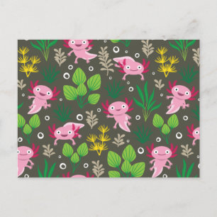 Cartão postal Axolotl