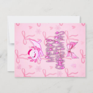Cartão Postal Axolotl natal