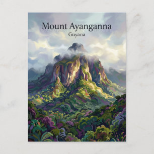 Cartão Postal Ayanganna Guiana