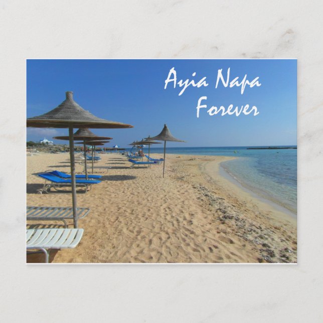 Cartão Postal Ayia Napa Forever (Frente)