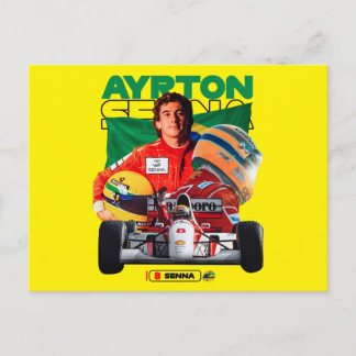 Cartão Postal Ayrton Senna
