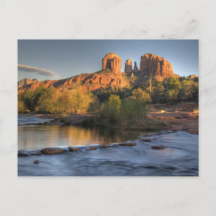 Cartão Postal AZ, Arizona, Sedona, Área de Recreação Crescent Mo