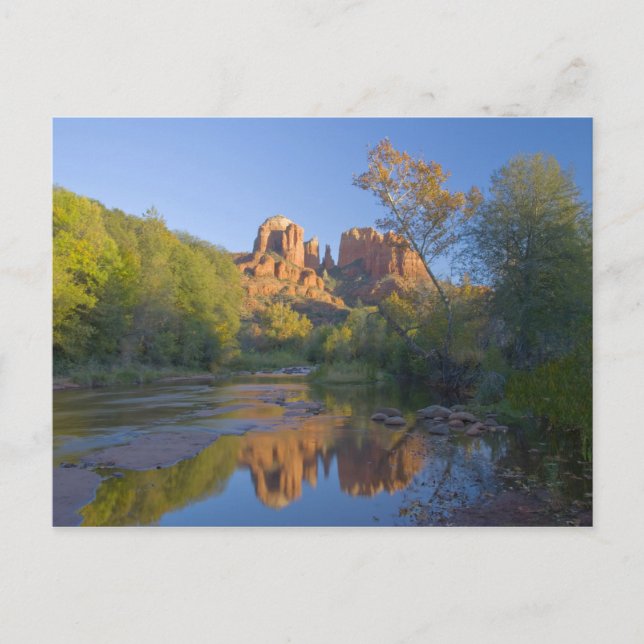 Cartão Postal AZ, Arizona, Sedona, Crescent Moon Recreation (Frente)