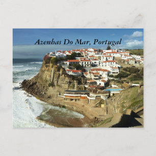 Cartão Postal Azenhas Do Mar, Portugal,