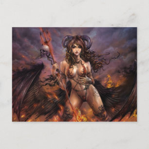 Cartão Postal Azmodeus Dark Angels "Charon"