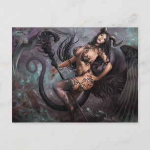 Cartão Postal Azmodeus Dark Angels "Helchen", Cartão-postal