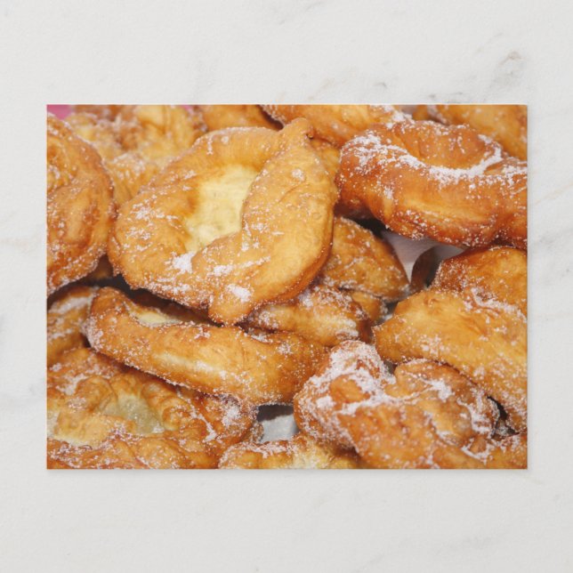 Cartão Postal Azorean Malassadas (Frente)