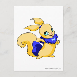 Cartão Postal Azul