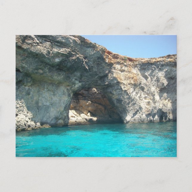 Cartão Postal Azul (Frente)