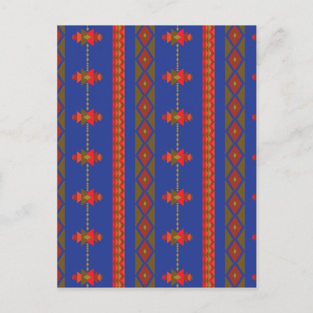 Cartão Postal Azul (Frente)