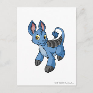 Cartão Postal Azul de Bori