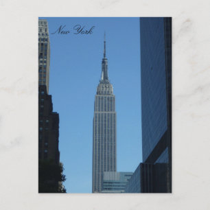 Cartão Postal azul do empire state