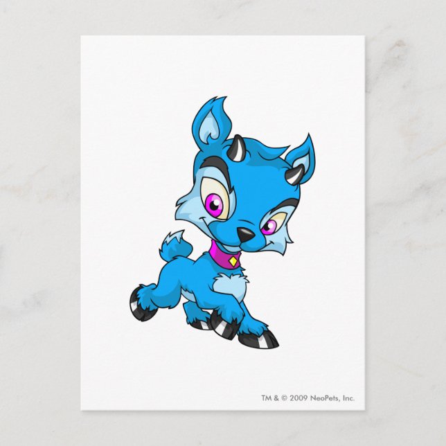 Cartão Postal Azul Ixi (Frente)