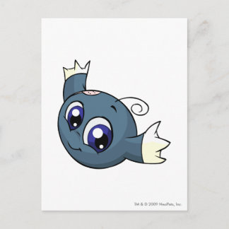 Cartão Postal Azul Kiko