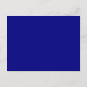 Cartão Postal Azul Marinho