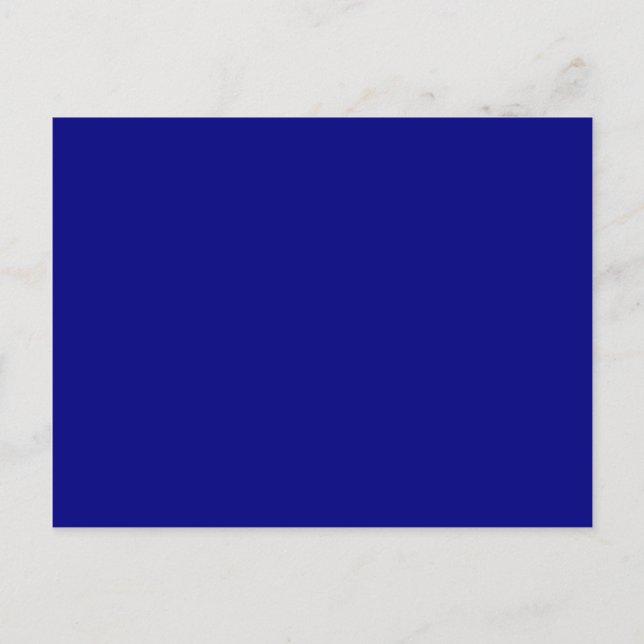 Cartão Postal Azul Marinho (Frente)