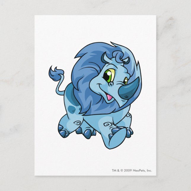 Cartão Postal Azul Tonu (Frente)