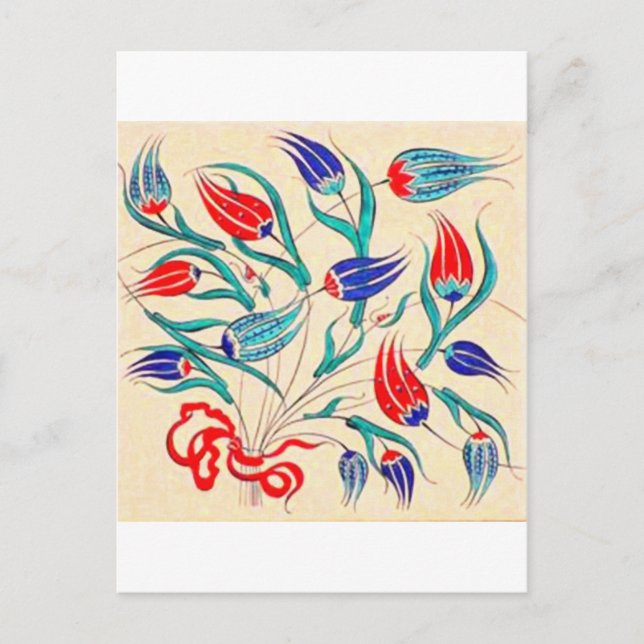 Cartão Postal azulejo iznik 2 (Frente)