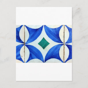 Cartão Postal Azulejos, Azulejos portugueses