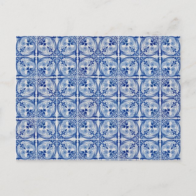 Cartão Postal Azulejos cerâmicos (Frente)