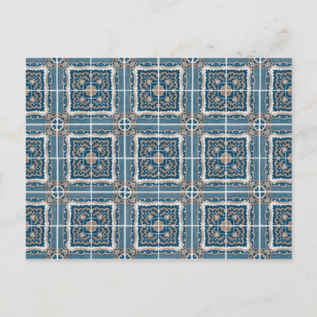 Cartão Postal Azulejos cerâmicos (Frente)