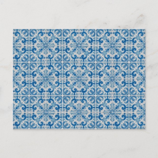 Cartão Postal Azulejos cerâmicos (Frente)