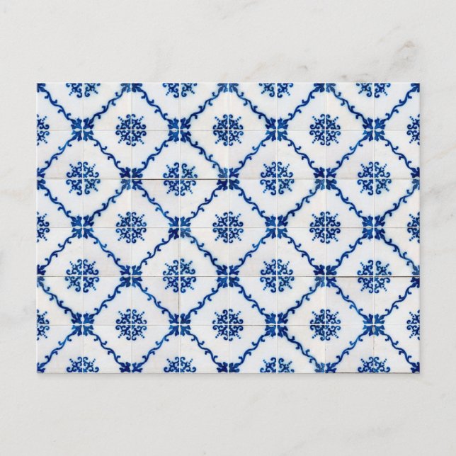 Cartão Postal Azulejos cerâmicos (Frente)