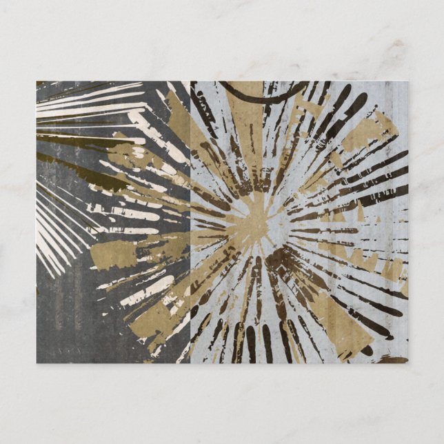 Cartão Postal Azulejos de explosão III (Frente)