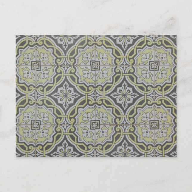Cartão Postal Azulejos Vintage (Frente)