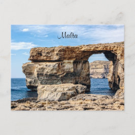 Cartão Postal Azure Window em Malta