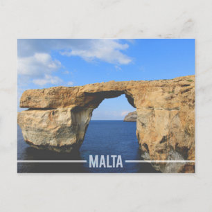 Cartão Postal Azure Window Gozo, Malta