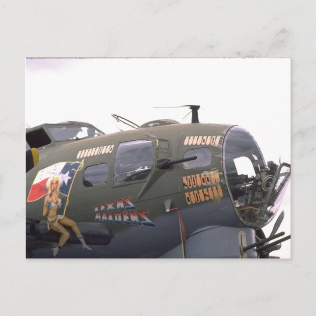 Cartão Postal B-17 Arte nasal (Frente)